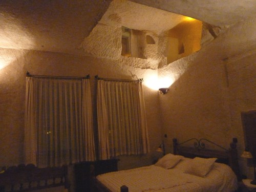 カッパドキアの洞窟ホテル(ケレベッキホテル)の室内