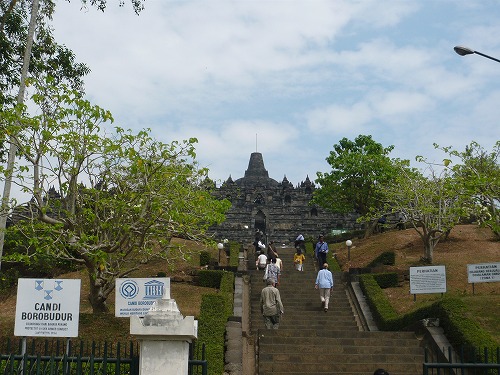 インドネシアのボロブドゥール遺跡