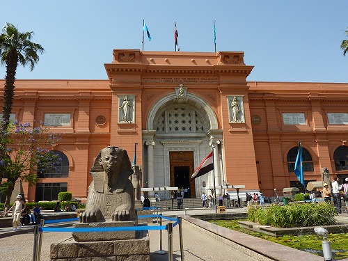 エジプト・カイロのエジプト考古学博物館