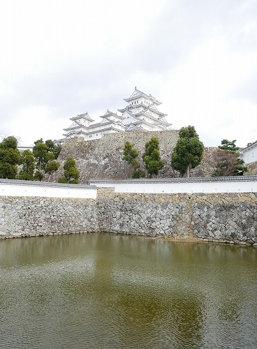 姫路城の三国堀