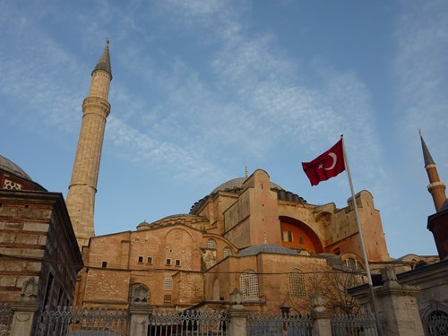 トルコ・イスタンブールのアヤソフィア博物館