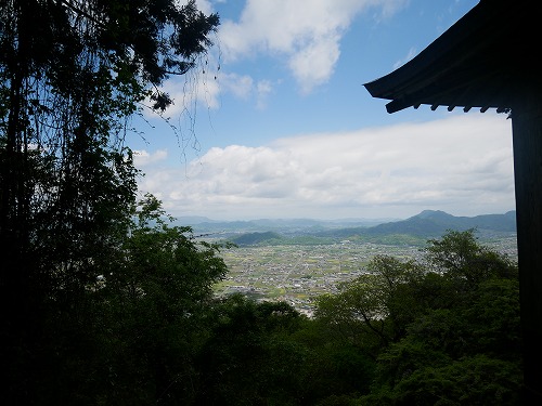 金刀比羅宮の奥社から見た讃岐平野