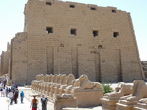 エジプト・ルクソールのカルナック神殿