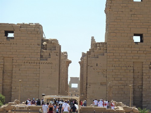 エジプト・ルクソールのカルナック神殿（アメン大神殿）
