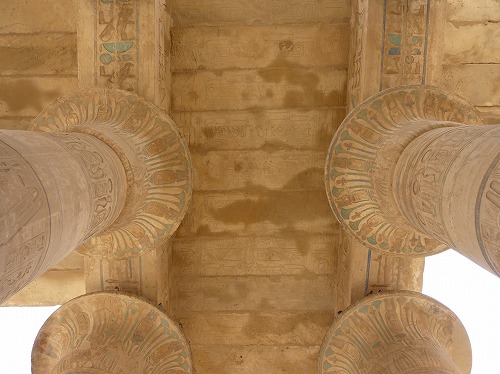 エジプト・ルクソール（ナイル川西岸）のラメセウム