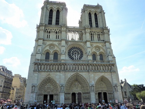 フランス・パリのノートルダム大聖堂