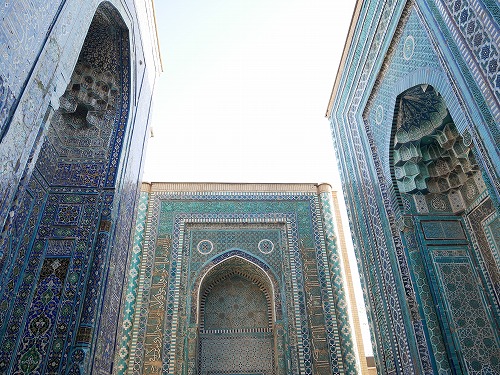 シャーヒズィンダ廟群のトゥマン・アカ廟＆フジャ・アフマッド廟＆クサム・イブン・アッバーズ廟